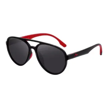 EVISU Rubber TPA Aviator Sunglasses Unisex Multicolor