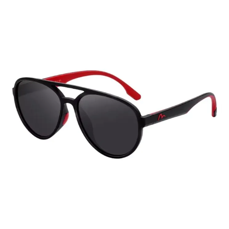 EVISU Rubber TPA Aviator Sunglasses Unisex Multicolor-0