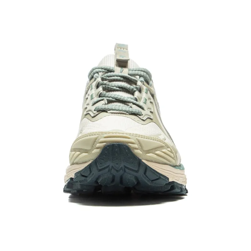 LiNing Fuyao 2.0 Trail Anti Slip Wear Resistant Low Top Casual Running Shoes Women's Green Beige-4