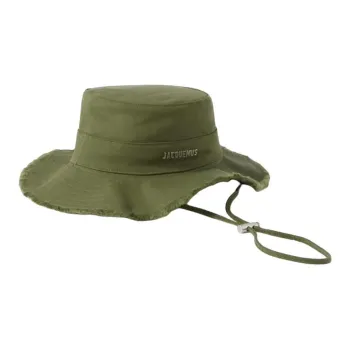 Jacquemus Cotton Bucket Hats Women's Green