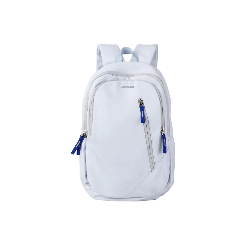 JEANSWEST Fabric Backpack Laptop Bag Regular Unisex Black/Blue-6