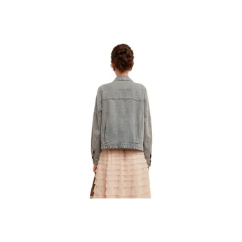 LOUISY AO Denim Jacket Women's Light Blue