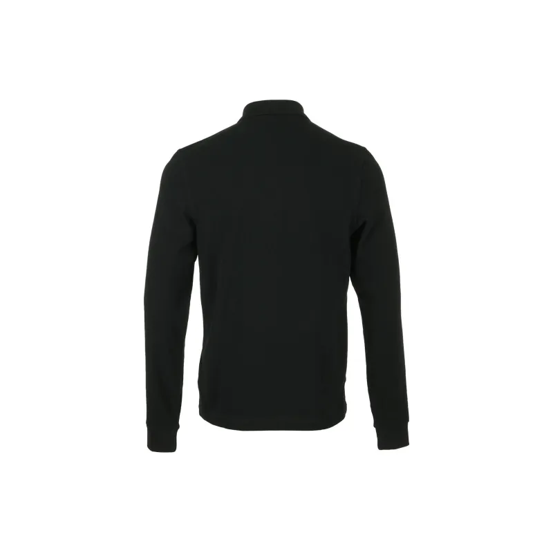 FRED PERRY Long Sleeved Logo Embroidered Polo Shirt-1