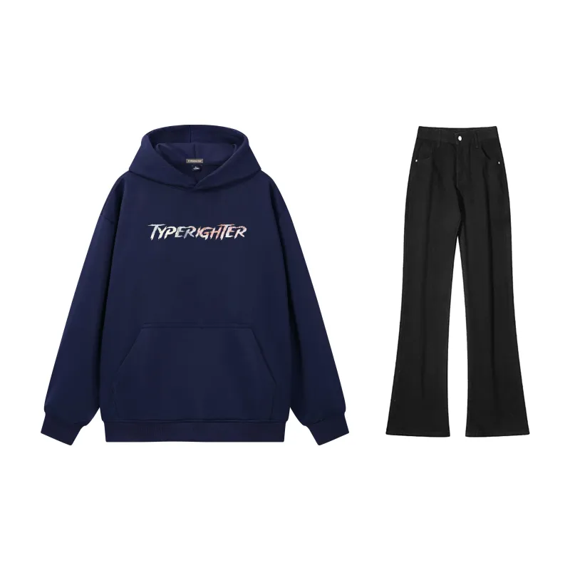 TYPERIGHTER Sweatshirt Set Unisex-6
