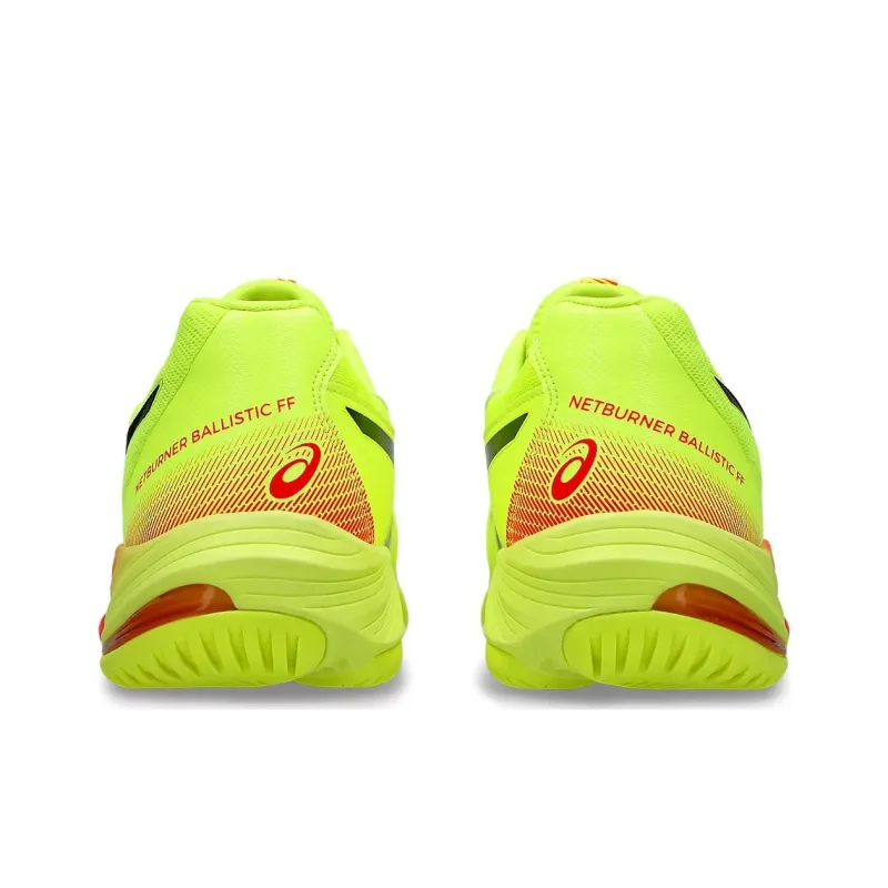 Asics Netburner Ballistic FF 3 Low Top Training Shoes Unisex Yellow-3
