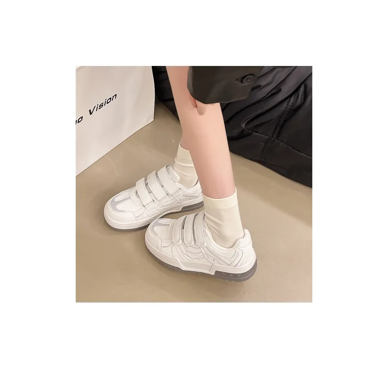 N6N8 Cushioning Lightweight Slip Resistant Low Top Skateboard Shoes Women's White-7