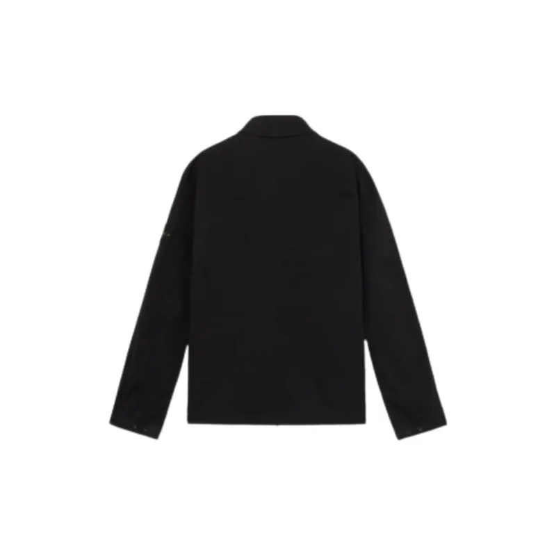 STONE ISLAND Logo Patch Zip Up Jacket-1