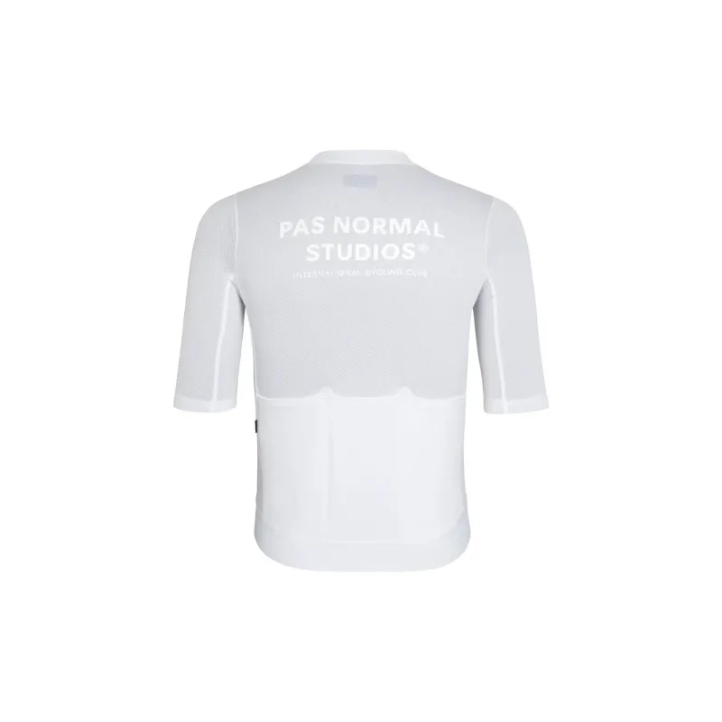 PAS NORMAL STUDIOS Men's Solitude Mesh Jersey Cycling Clothing Men's White-1