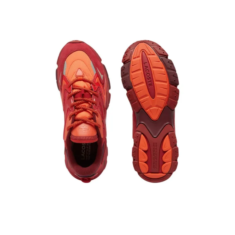 LACOSTE L003 Neo Low Top Casual Shoes Men Red-5