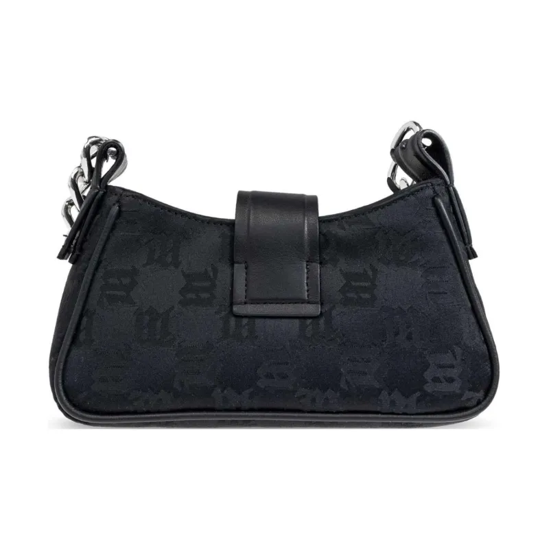 Misbhv Monogram Letter Plaque Chain Shoulder Bag-2