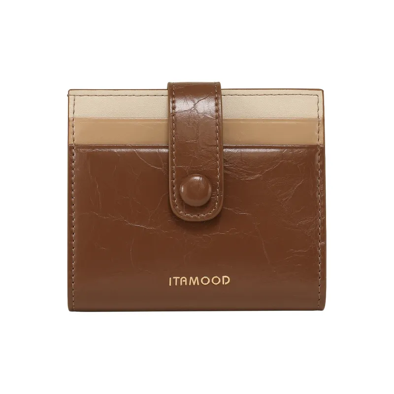 Miao Di Wallets Latte Layered Snow-0
