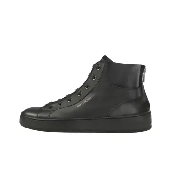 SERGIO ROSSI Sr1 Addict High-Top Skateboard Shoes Men Black