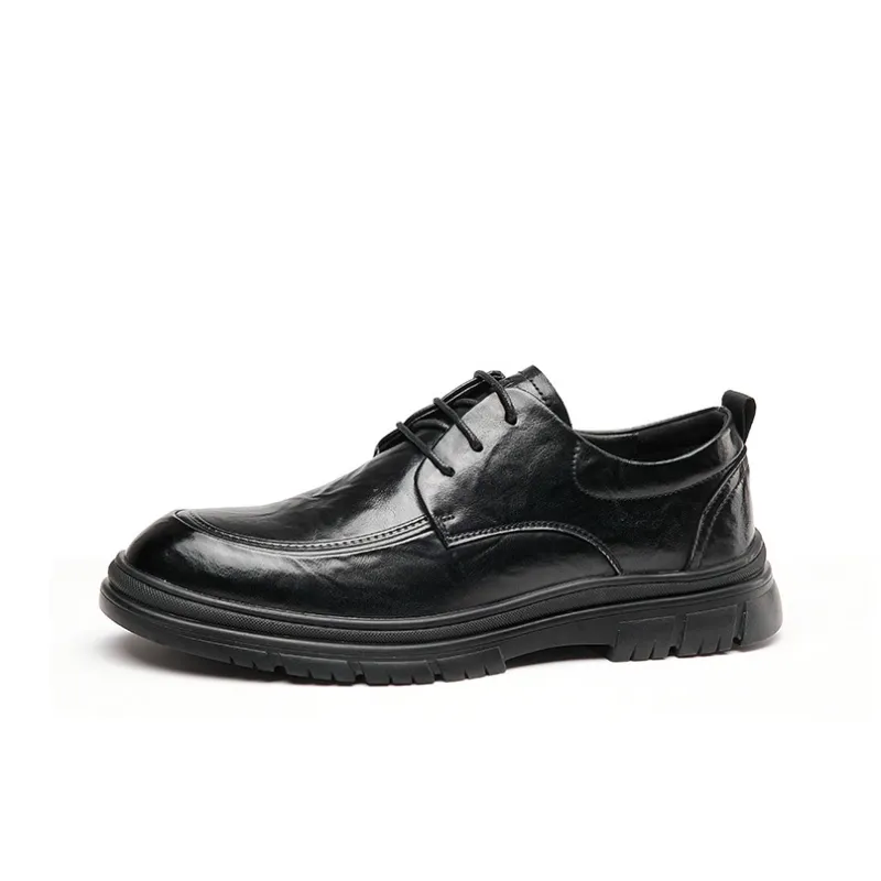 JOSINY Men's Casual Dress Shoes Men's Black-1