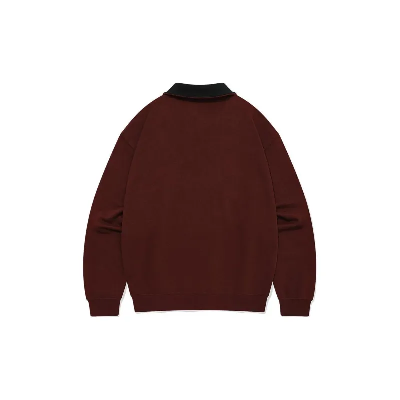 COVERNAT Sweatshirt Men Dark Red-1
