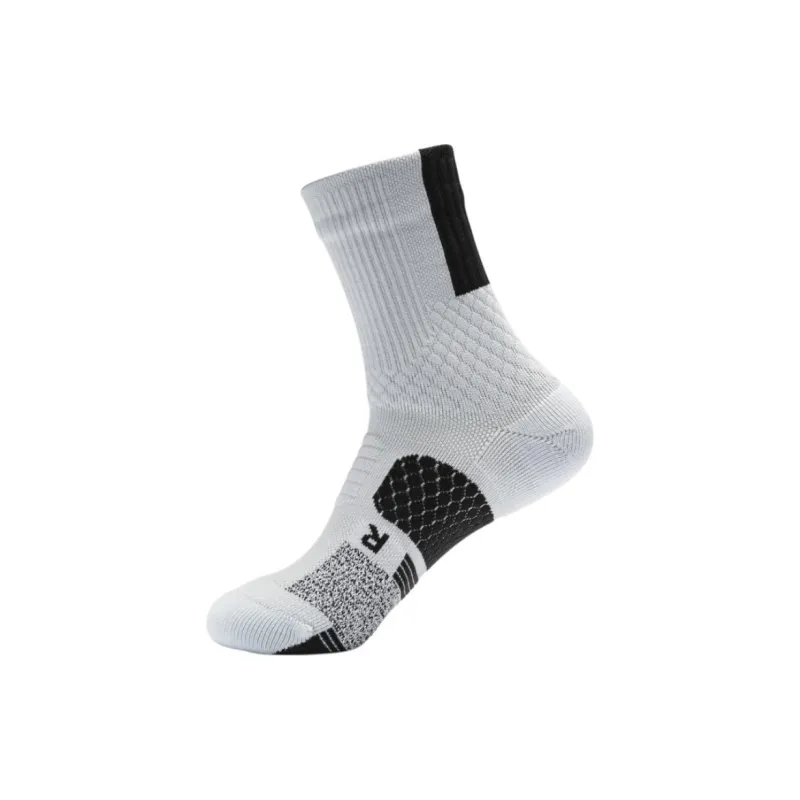 Under Armour Playmaker Curry Collection Mid Calf Socks Unisex 1 Pack White-2