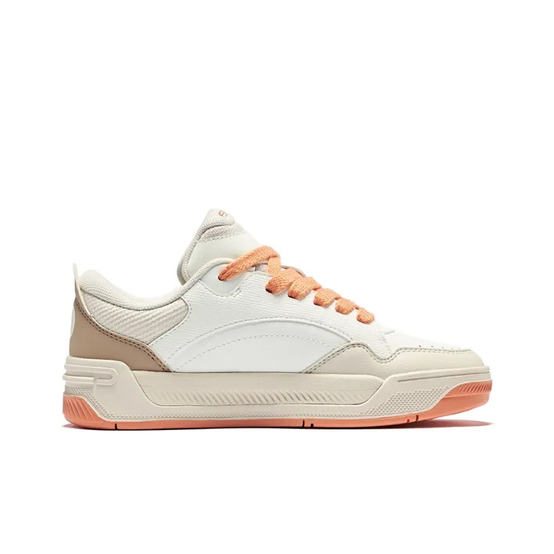 Erke Basi 2.0 Wear-Resistant Slip-Resistant Low-Top Skateboard Shoes Women's Juice Color Scheme-1