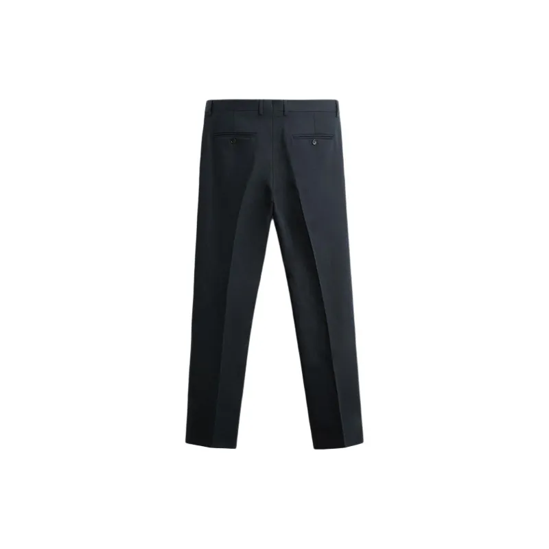 ZARA Suit Trousers Men Sea Blue-1
