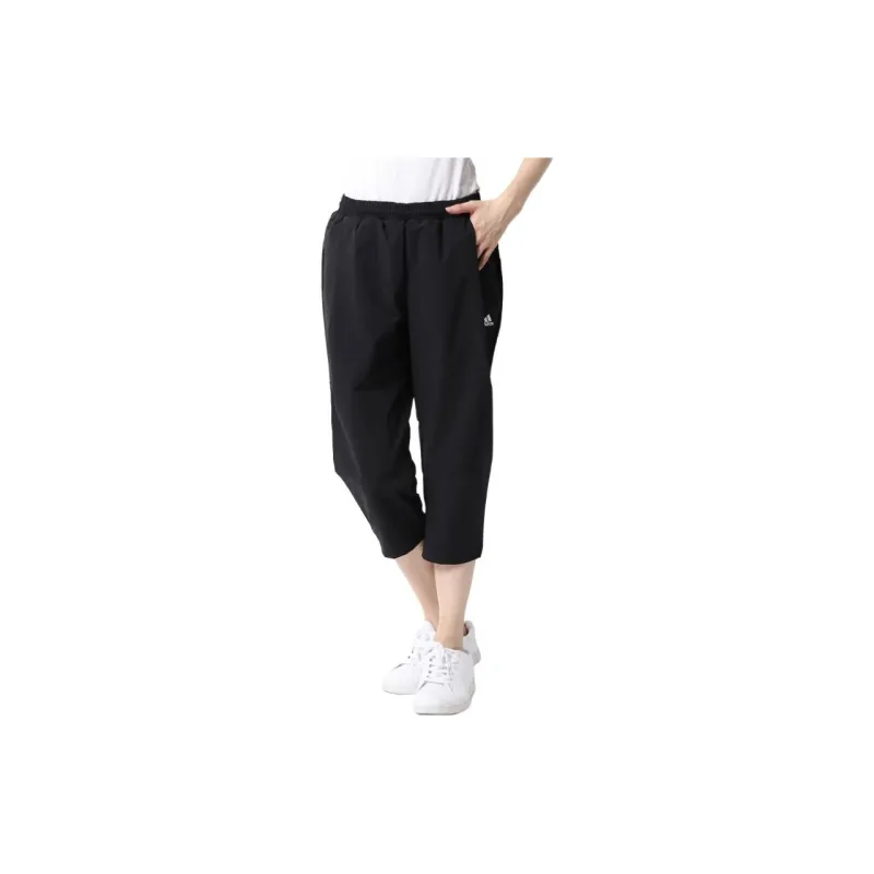 Adidas Wind Quarter W STYLE SR Casual Pants Women's Black-2