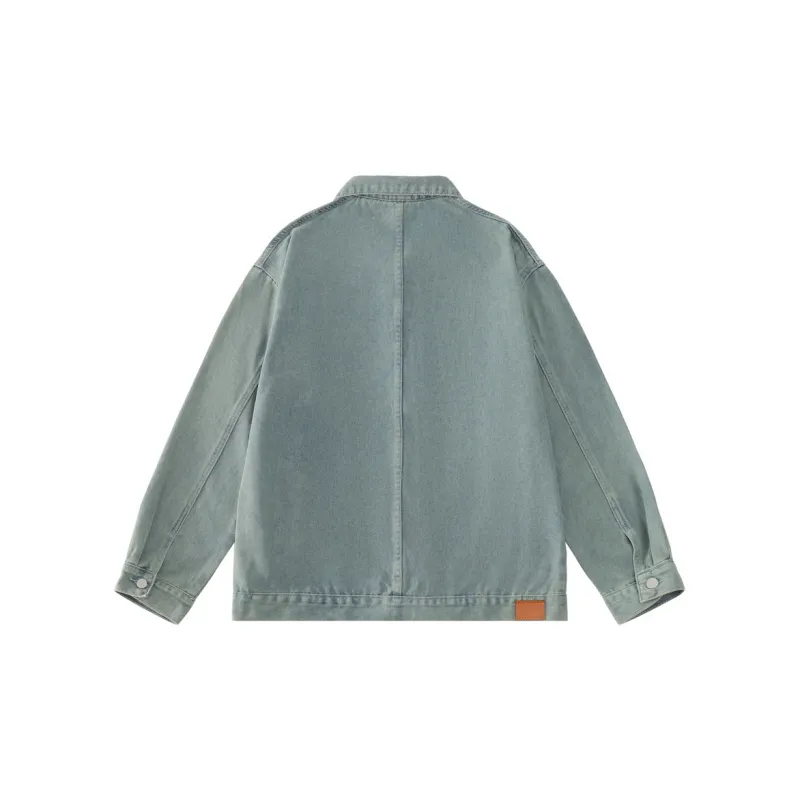 Tre Club Denim Jacket Unisex Pink-1