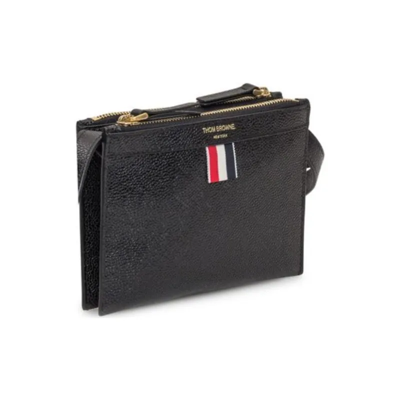 THOM BROWNE Rwb Tab Zipped Crossbody Bag-3