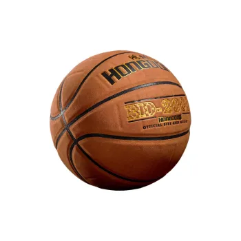 Hongdong Microfiber Composite Basketball Brown Size 7 Training Unisex