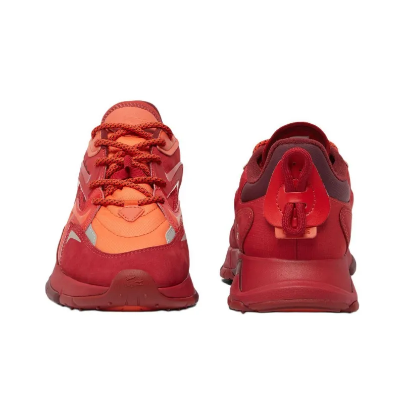LACOSTE L003 Neo Low Top Casual Shoes Men Red-4