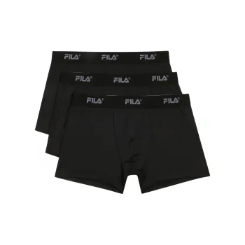 FILA Underpants Men's 3 Pack Black