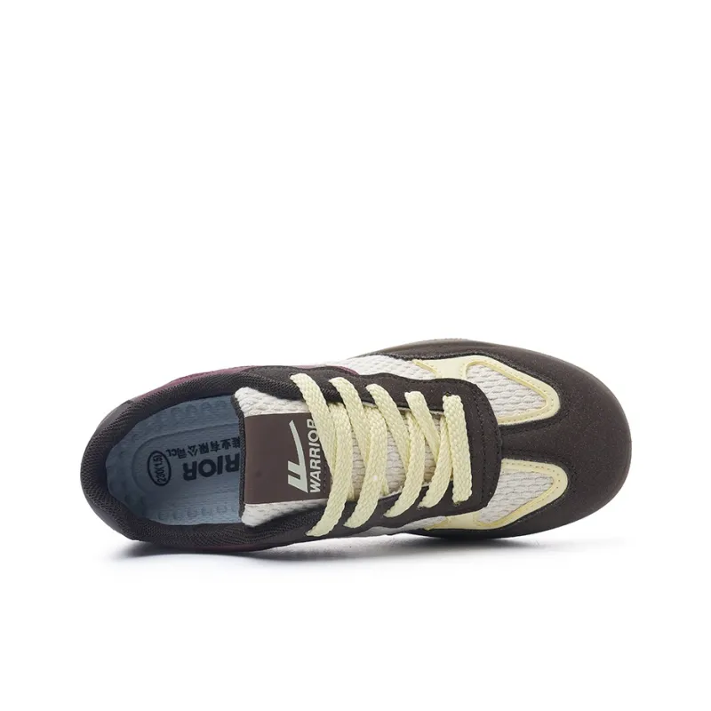 Warrior Warrior De Training Shoes Lightweight Low Top Casual Shoes Women's Brown Beige Red Yellow 1.0-2