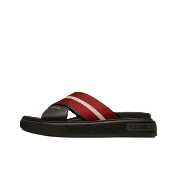 BALLY Slide Slippers Men Red