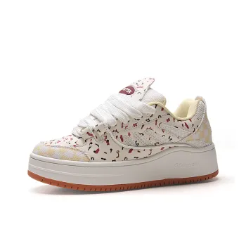 STUR YSN Wear resistant And Lightweight Low Top Skateboard Shoes Unisex Cranberry