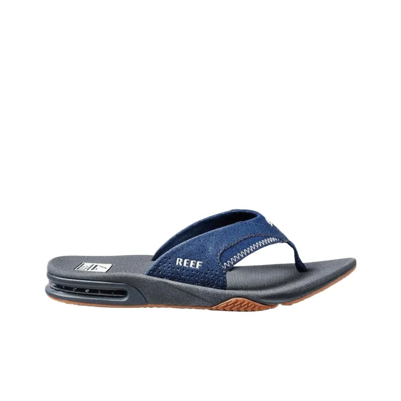 REEF Slip-Resistant Flip Flops Men's Blue-1