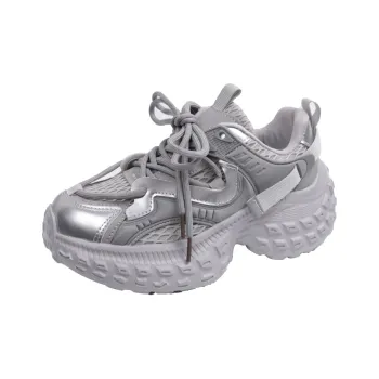 ANNAI Anti Slip Wear Resistant Low Top Chunky Sneakers Women's