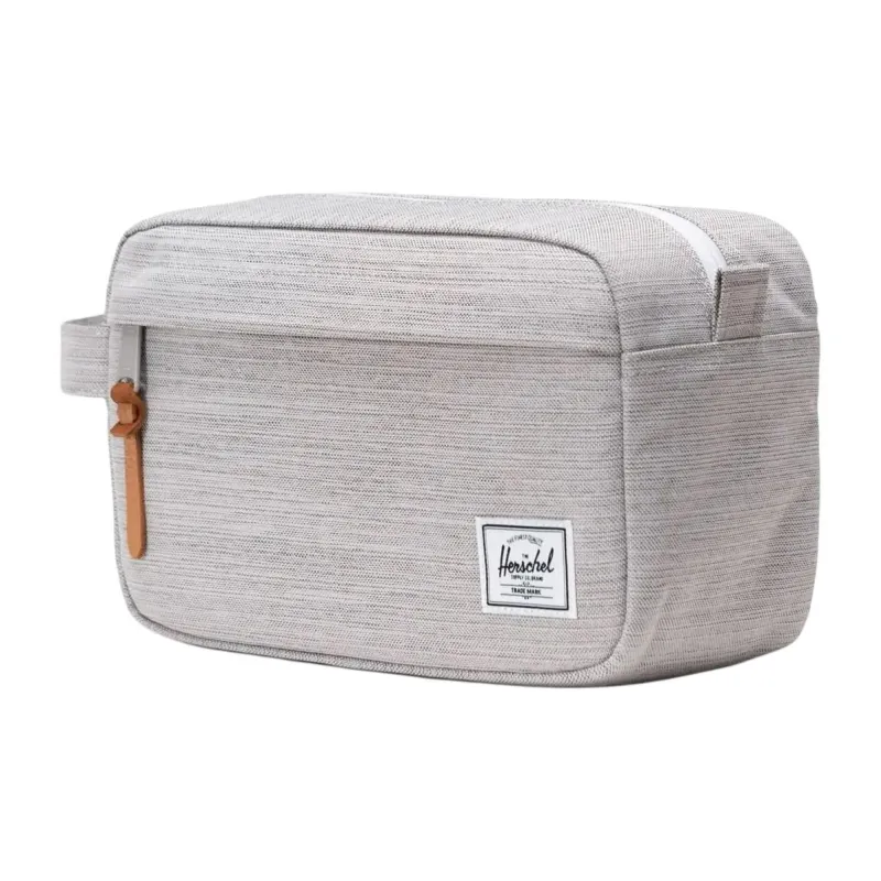 Herschel EcoSystem™ 600D Fabric Storage Bags Toiletry Bags Unisex Light Gray Cross Stitch-1