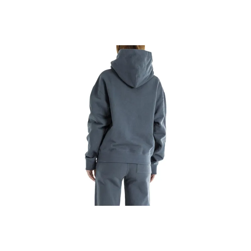 JIL SANDER + Logo Patch Drawstring Hoodie-1