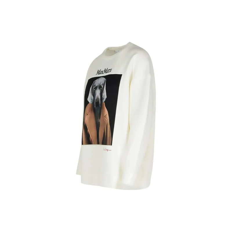 MaxMara Sweatshirt Women's White-2