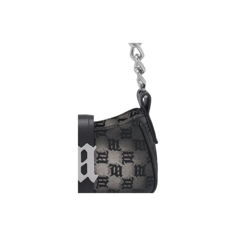 Misbhv Monogram Letter Plaque Chain Shoulder Bag-1