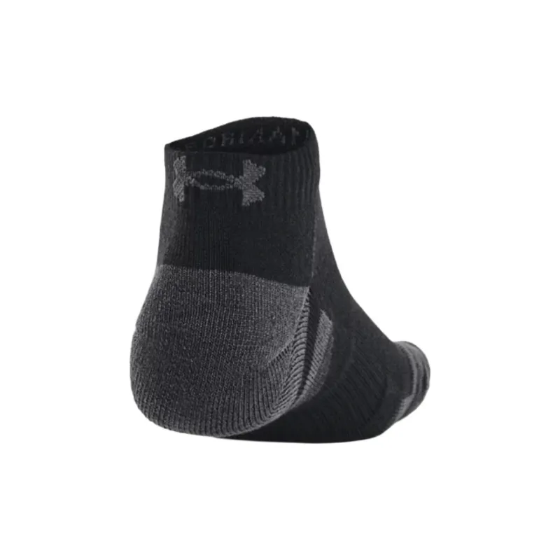 Under Armour Performance Tech Ankle Socks Unisex 3 Pack Black-2