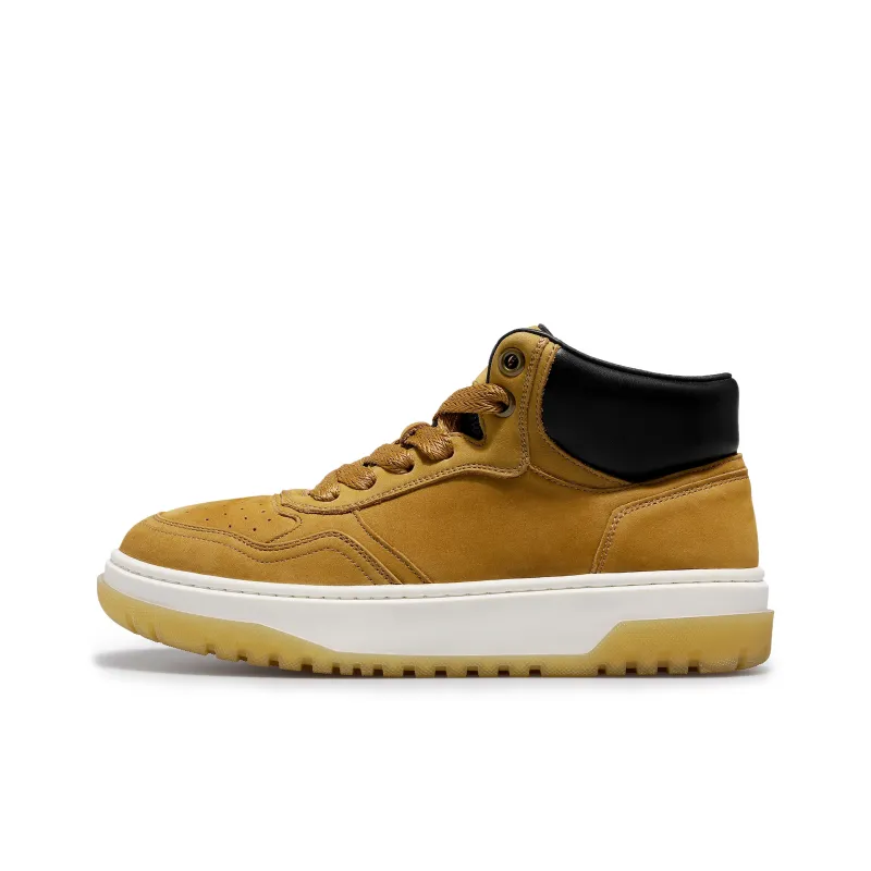 Desai Desai Anti-Slip Wear-Resistant Mid-Top Skateboard Shoes Men's-14