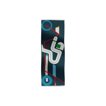 HERMES Cashmere Knit Scarves Men Ocean