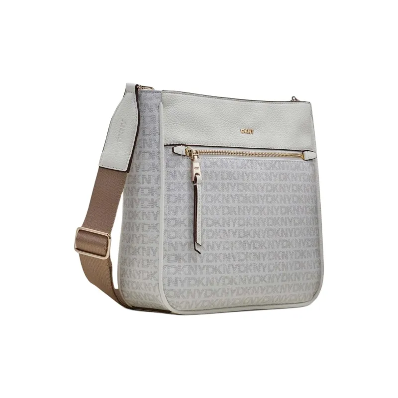 DKNY Polyvinyl Chloride Crossbody Bag Shoulder Bag Women's White-1