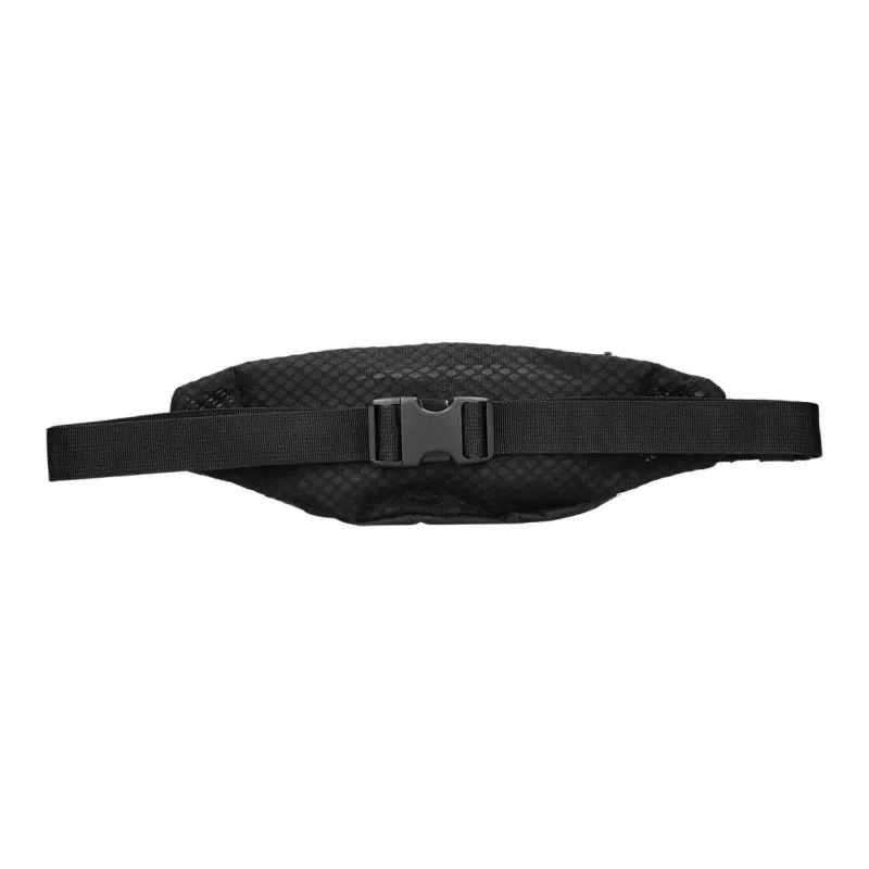 Asics Polyester Fanny Pack Regular Unisex Black & New Leaf Green-1