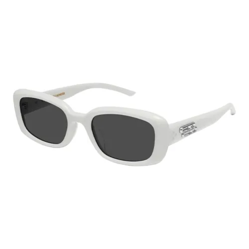 GENTLE MONSTER Plate Frame Square Sunglasses Unisex White
