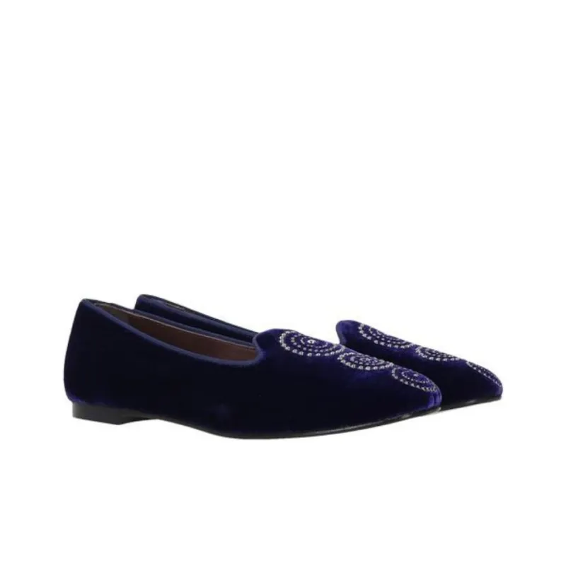 Castañer Casual Single Shoes Women's Blue-3
