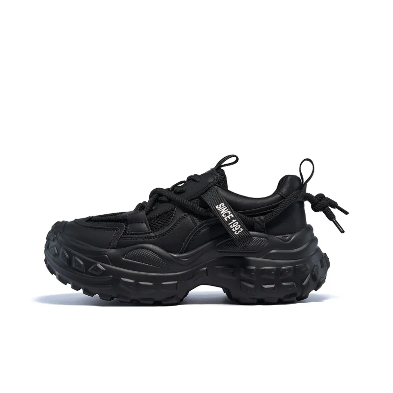 ST&SAT Wear-Resistant Breathable Slip-Resistant Chunky Sneakers Women's-0