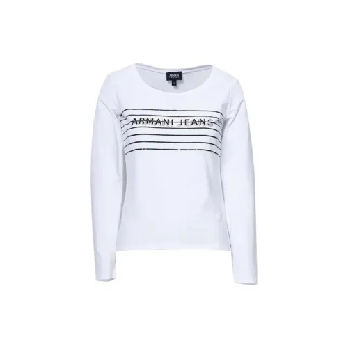 ARMANI JEANS T-Shirts Women's White