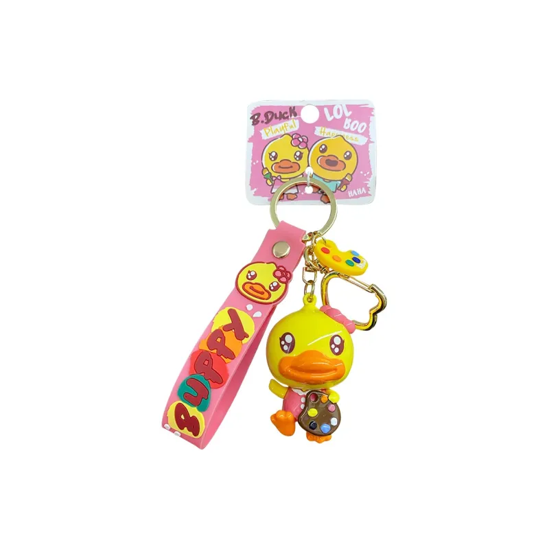 Baimao PVC Hardware Keychains Unisex-6