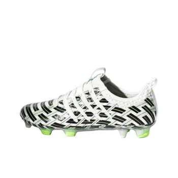 PUMA EvoPower 1 Anti-Slip Wear-Resistant Soccer Shoes Unisex White Black