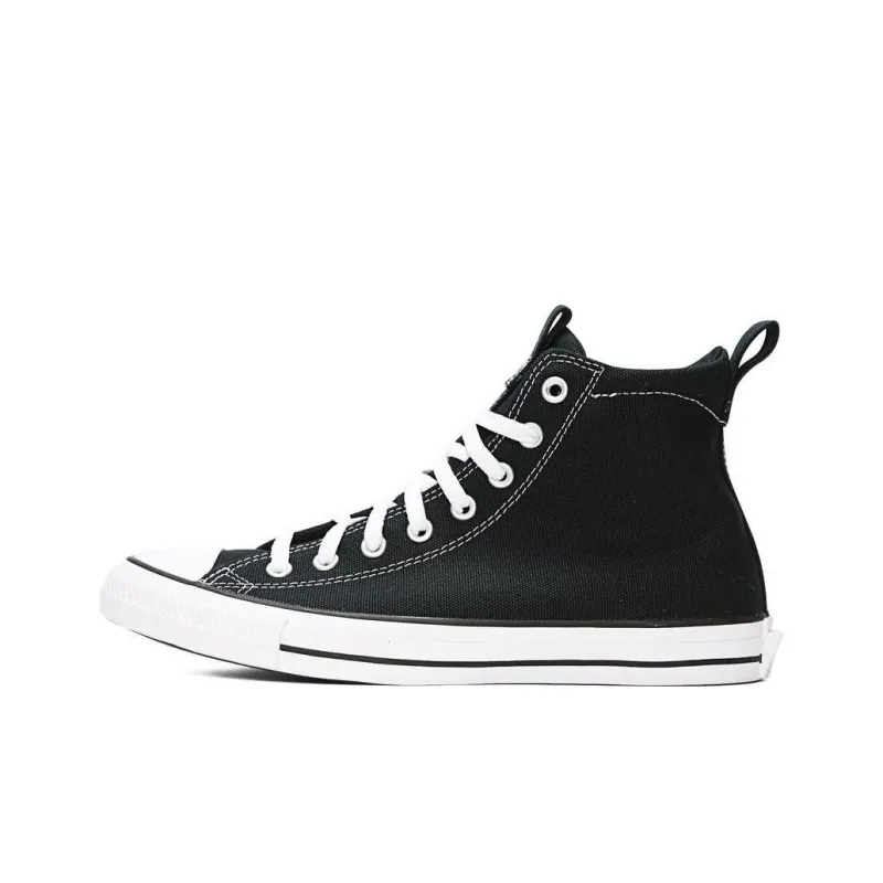Converse Chuck Taylor SEASONAL Wear Resistant High Top Canvas Shoes Unisex Black-0
