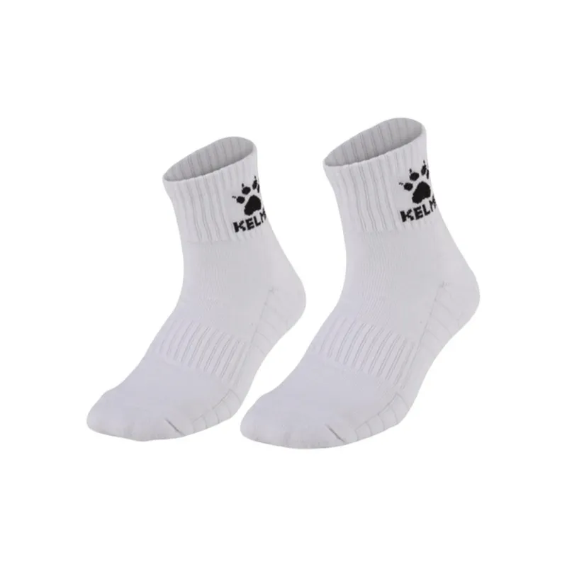 KELME Mid Calf Socks Unisex 1 Pack Heather Gray-5