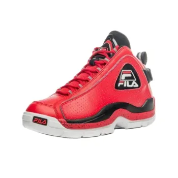 FILA Grant Hill 2 Cushioning Wear-Resistant High-Top Basketball Shoes Men Red